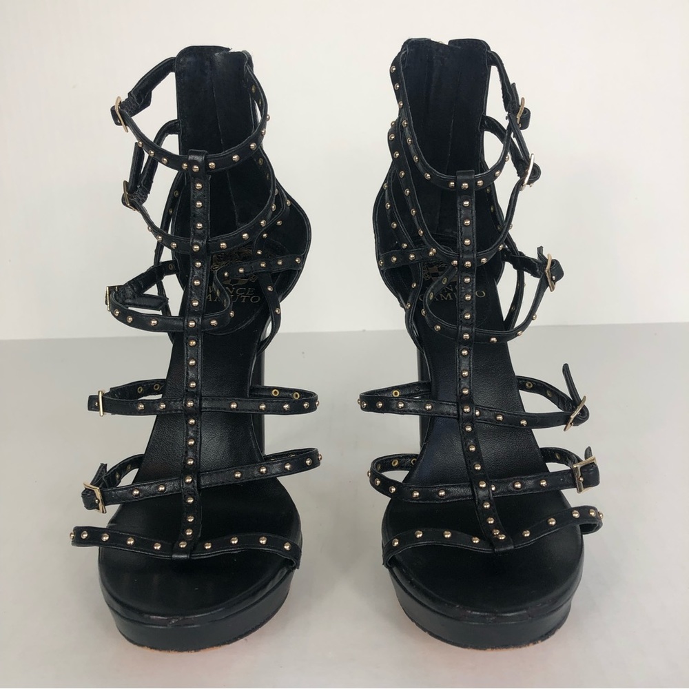 Vince Camuto Revelli Studded Heels 7.5M - Picture 3 of 14